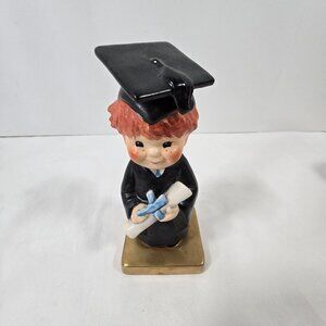 Goebel Redhead Charlot - BYJ 69 "Bachelor Degree" Graduation 1970 Vintage Hummel
